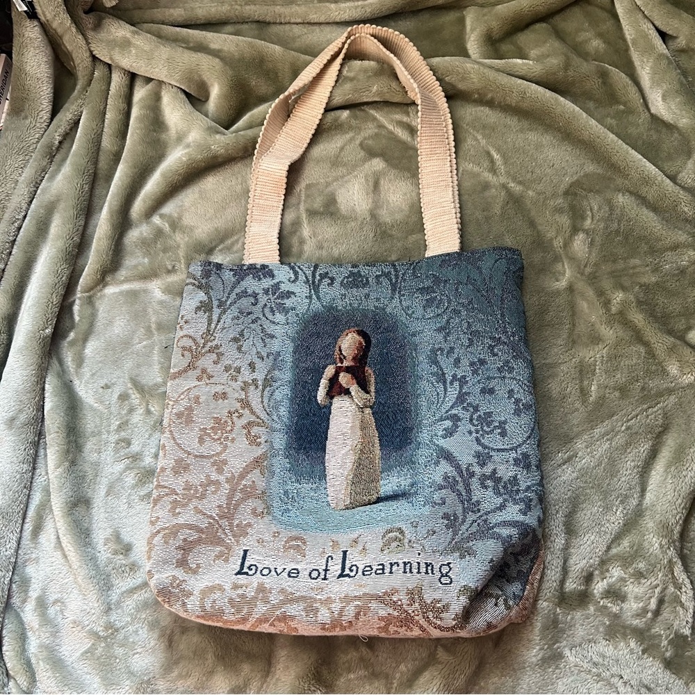 aesthetic booklover tote bag